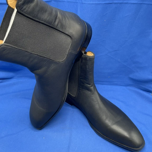 CHRISTIAN LOUBOUTIN SAMSON Flat Calf Chelsea Boots Size 9 50.00 PicClick UK