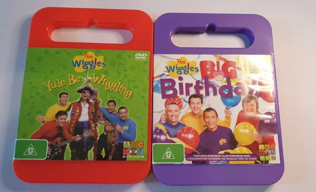THE WIGGLES DVD Lot, Yule Be Wiggling, Big Birthday DVD's Region 4 PAL ...