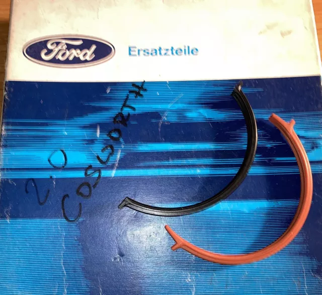 Ford Sierra Escort RS Cosworth Front & Rear Sump Seal Gasket Set 2WD & 4WD