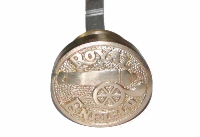 Oil Dip Stick With Cannon Logo With Collar Brass Made For Royal Enfield