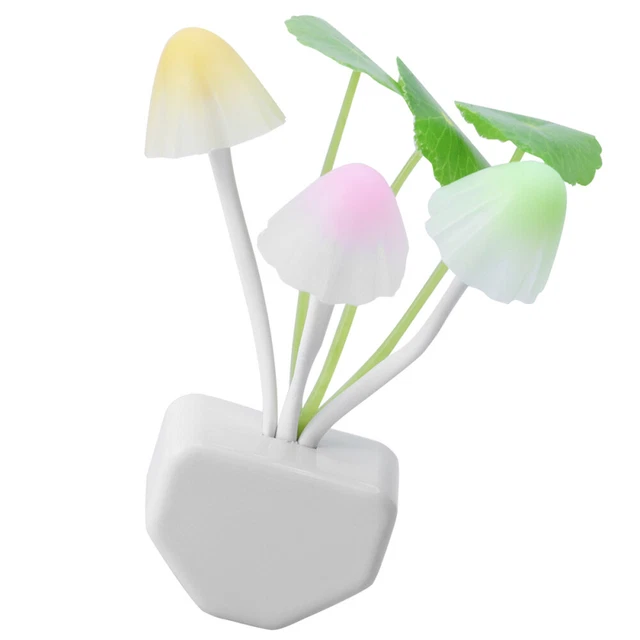 Lampada a fungo che cambia colore carina luce notturna bambini che dormono