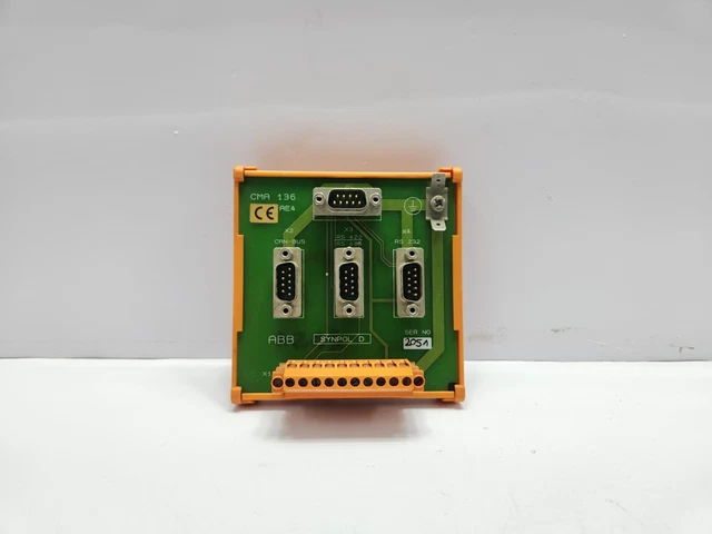 ABB CMA 136 Synpol D Pcb Card Module 3Dde 300 416 £187.87 - PicClick UK
