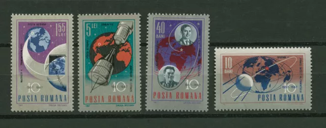 RUMÄNIEN 1967 Space Mariner Mars Gemini Agena Wostok Sputnik 1 Weltraum