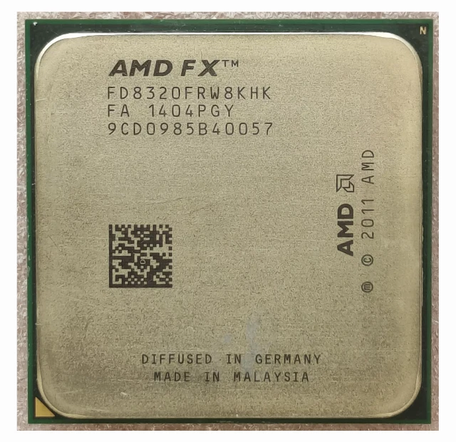 Processeur AMD FX 8320 FD8320FRW8KHK - Socket AM3+ - Occasion (USED)