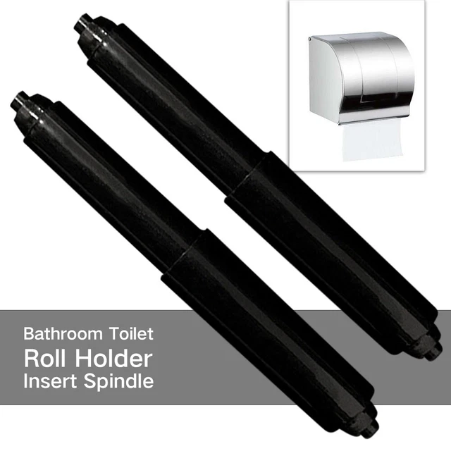 2PCS REPLACEMENT TOILET Paper Roll Holder Roller Spindle Insert Spring