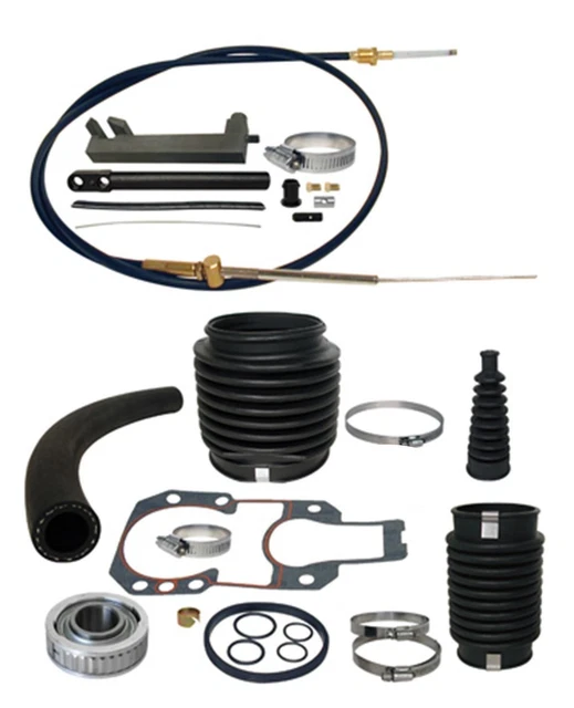 MERCRUISER ALPHA 1 One Gen 2 Gimbal bearing Shift Cable exhaust ujoint
