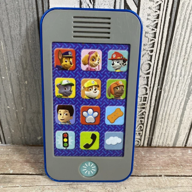 Paw Patrol Mon Premier Smartphone – Jouet Interactif 4 Activités – Reconnaissance & Motricité – Dès 3 Ans
