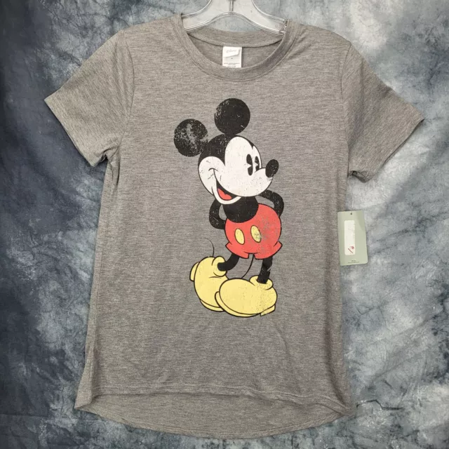 Disney Mickey Mouse T-Shirt Full Pose Distressed