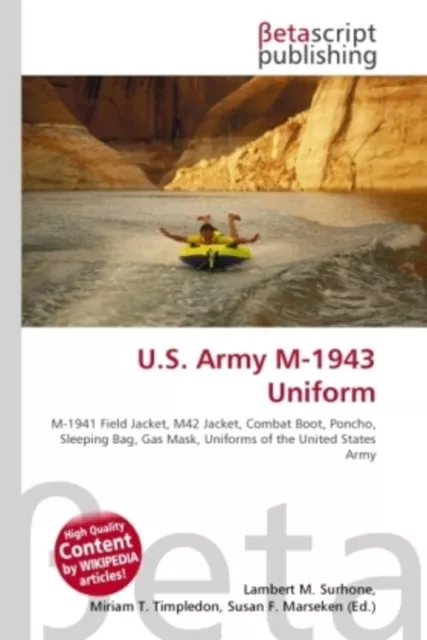 U.S. Army M-1943 Uniform Lambert M. Surhone (u. a.) Taschenbuch Englisch