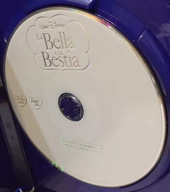 La Bella e La Bestia DVD I Classici Walt Disney Editoirale Come da Foto 3