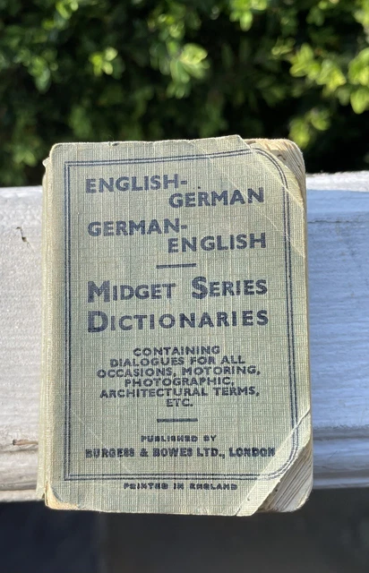 MIDGET DICTIONARIES ENGLISH - German German - English £6.24