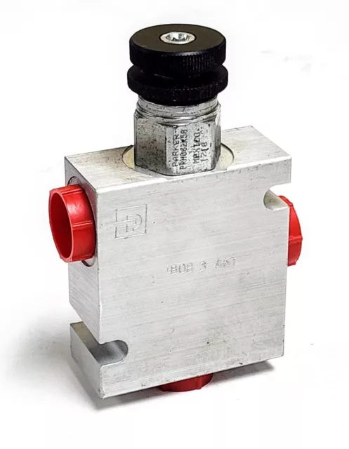 Parker Pilot-Operated Reducing Valve & Base Prh082K58/B08-3-A6T 500-2000Psi