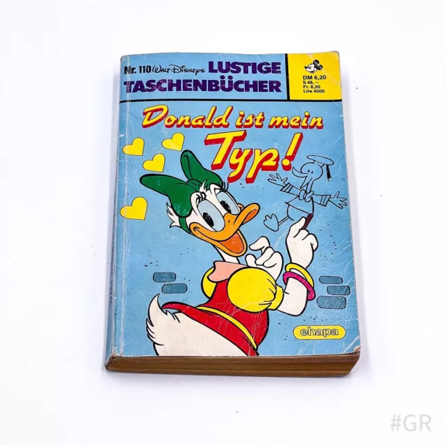 Walt Disneys Drôle Poche Numéro 110 Donald Est Mon Type ! 1986