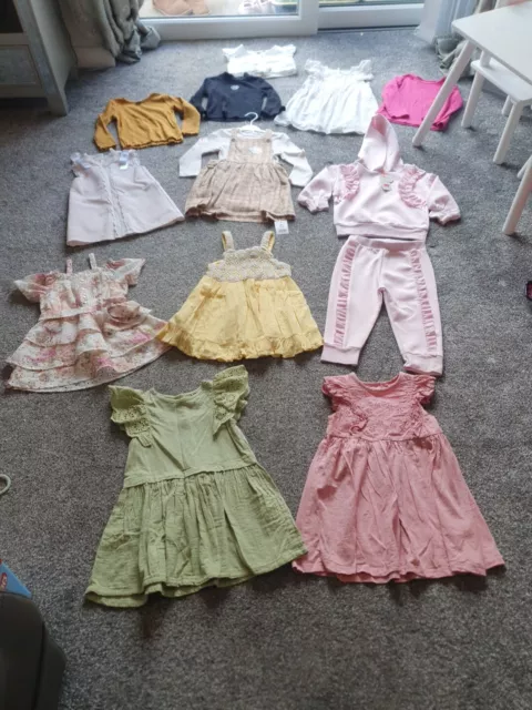 Bundle Baby Girls Spring Summer Clothes Age 18-24 Months River Island Zara Next