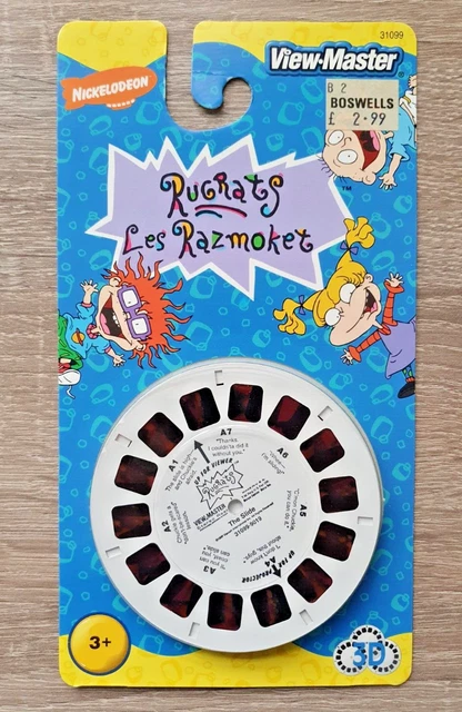 View Master Rugrats NICKELODEON RUGRATS VIEWMASTER Reels 1998 Set 31099 Rare SEALED / NEW ...