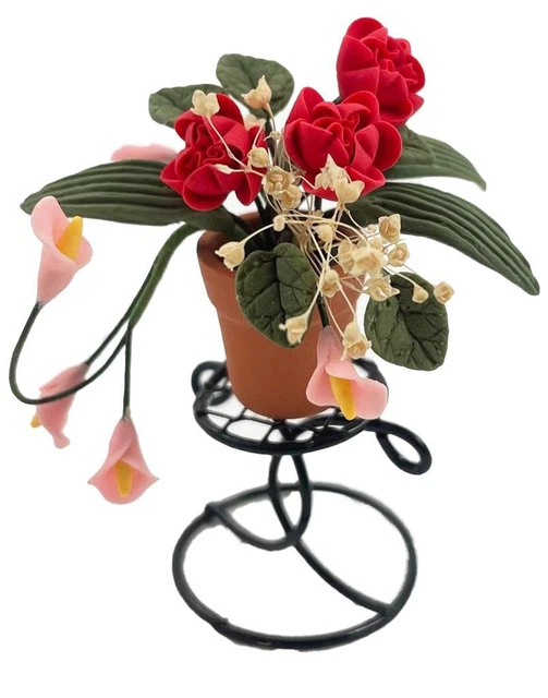 Ours en Rose, fleurs immortelles simulent les roses, Cadeau de fille, Noël, saint-valentin