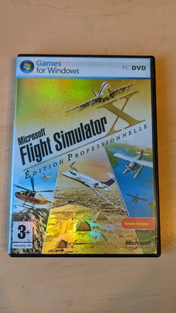 MICROSOFT FLIGHT SIMULATOR X Jeu Sur PC Complet EUR 17,99