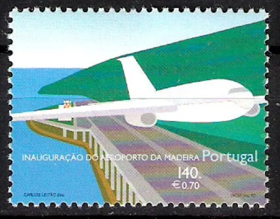 Portugal 2000 Aviation, New Madeira Airport, Aircraft & Runway Design, UNM / MNH