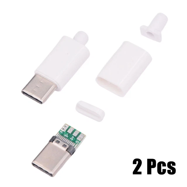 Facile da usare spina USB 3 1 tipo C con circuito stampato bianco/nero