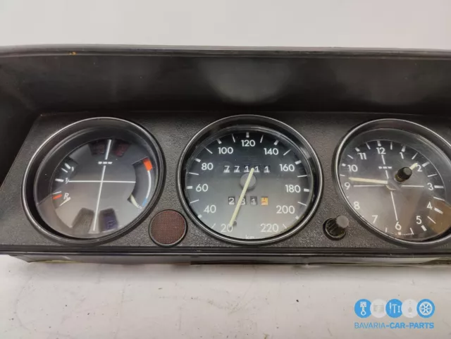 Original BMW  2002 ti tii E10  Tacho Kombiinstrument 220 kmh  10