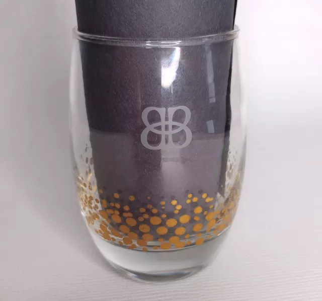 Baileys Irish Cream Gold Dots Glass