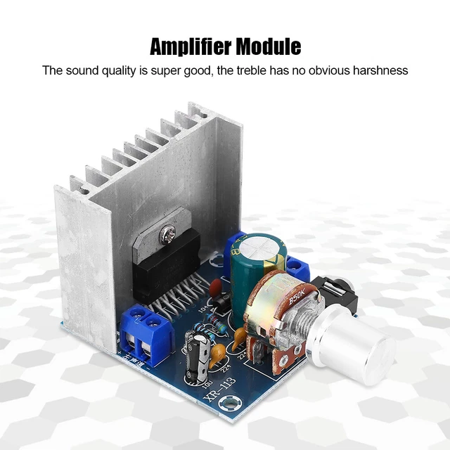 Amplificateur Numérique TDA7297 Avec Bluetooth 5.0 - Carte Ampli DIY Pour Haut-parleurs