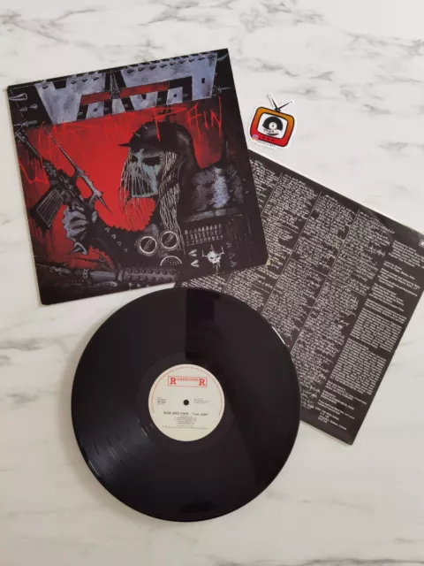 VOIVOD - War and Pain HOL 1984 vinile vinyl 33 giri Lp black metal RR 9825