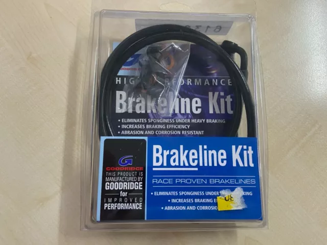 Goodridge Bremsleitungs / Brakeline , Dyna single front