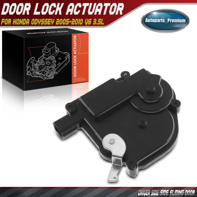 Door Lock Actuator w/ Power Sliding Door for Honda Odyssey 2005-2010 Left Side