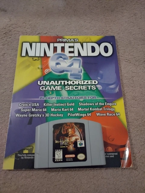 Killer Instinct Gold for Nintendo 64 N64 (NTSC USA / US) + Strategy Guide