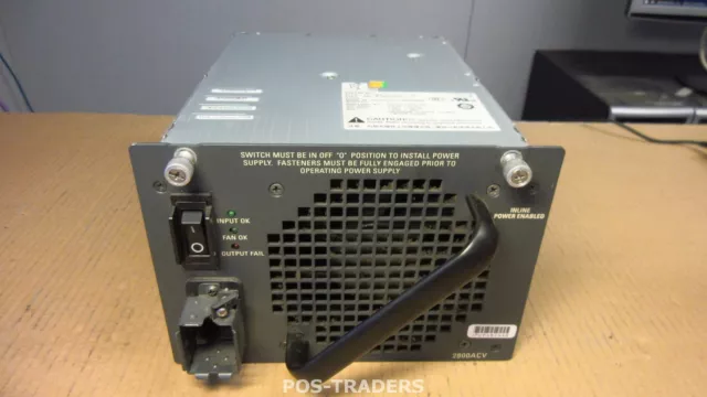 Cisco PWR-C45-2800ACV V04 2800W APS-172 Power Supply PULLED FROM CISCO 4506-E