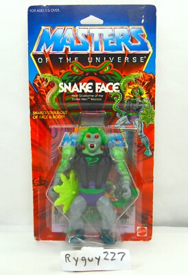 masters of the universe snake face