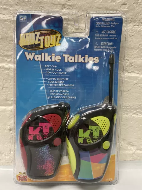 Kids Sports Walkie Talkies by KIDZ TOYZ Toy  Up to 200 ft. FREE SHIP