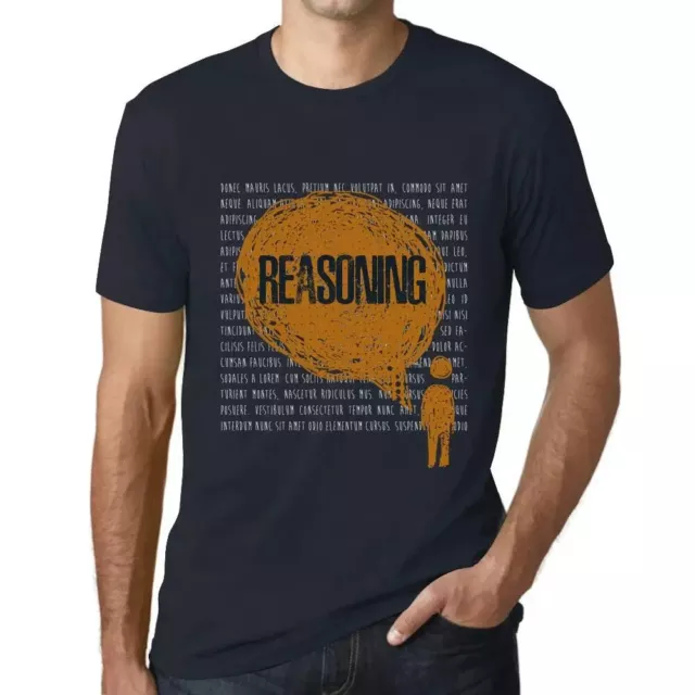 Camiseta Estampada para Hombre Pensamientos Razonamiento – Thoughts Reasoning