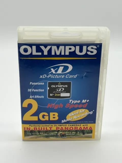 Olympus 2GB xD Card M+ xD Picture Card Working Fujifilm Digicam IN PACKAGING