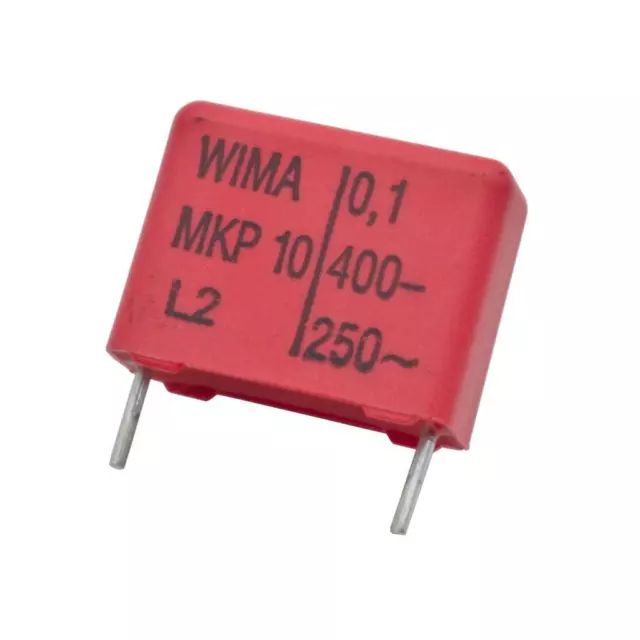 4 WIMA MKP10 400V 0,1uF 15mm Impulsfester Polypropylen Kondensator 089718