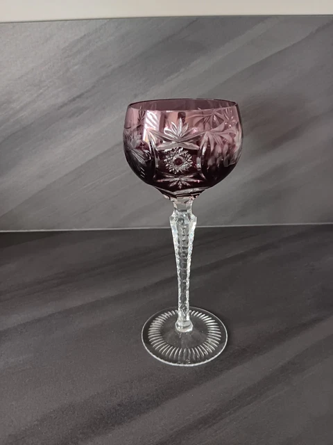 Verre à Vin Nachtmann Römer - Grappe - Cristal Vert Réséda - Hauteur 20,7 Cm - 35953