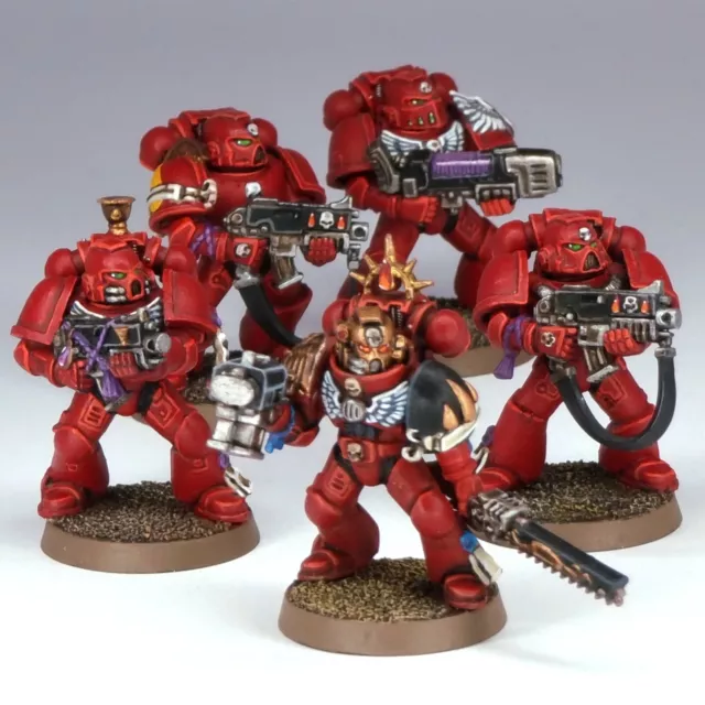 Blood Angels Tactical Squad - Warhammer 40k Space Marine - Pro Painted
