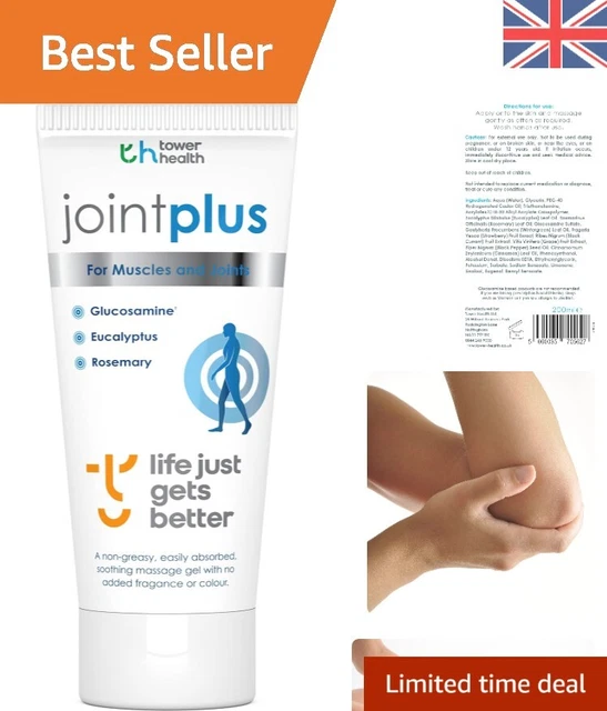 JOINT PLUS MUSCLE and Joint Gel 200ml Tube | Drug Free | 60 Day | Rich ...