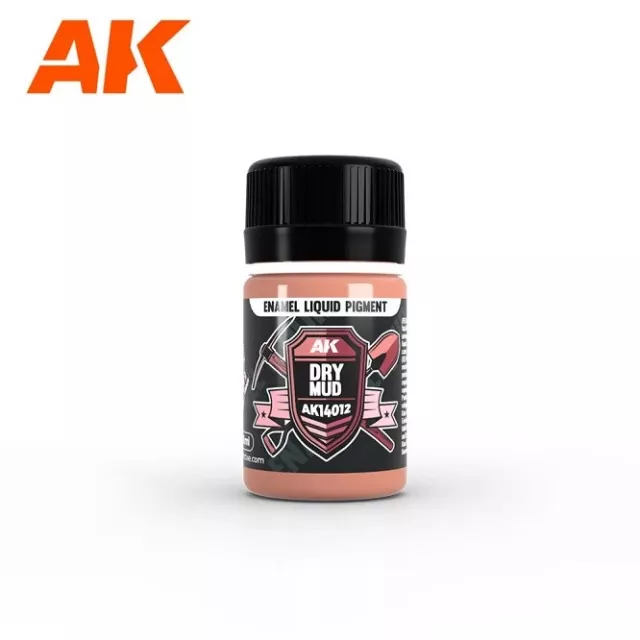 AK Interactive AK14012-Dry Mud - Líquido Pigmento 35Ml - Nuevo