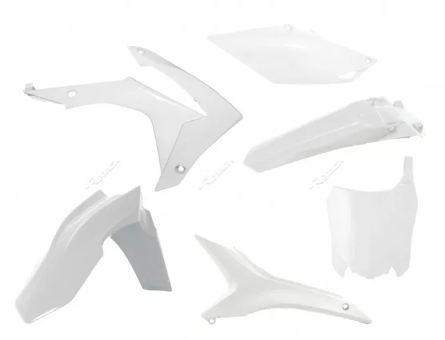 Kit Plastiche Honda CRF 250 2014=>2017 / 450 2013=>2016 Bianco White Plastic Kit