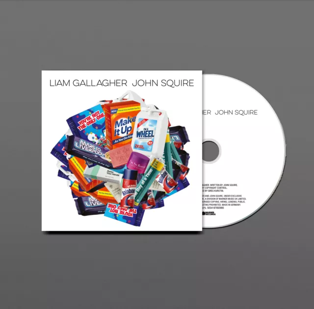 Gallagher & Squire - Liam Gallagher John Squire [CD] Pre-sale 01/03/24