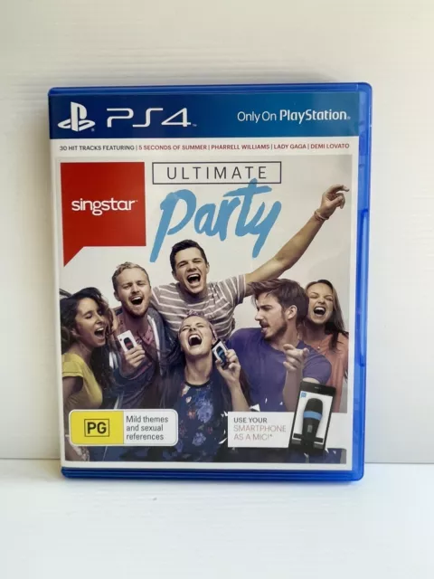 SingStar: Ultimate Party PS4 (PlayStation 4)  Mint Condition- Free Domestic Post