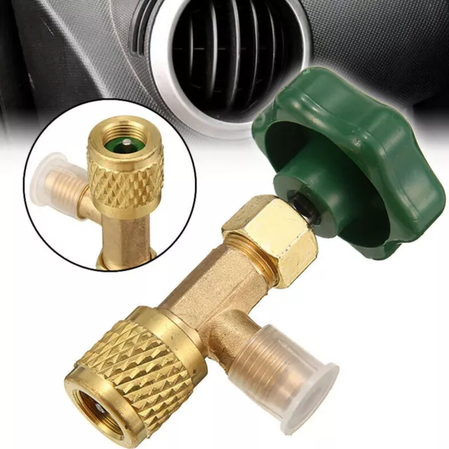 Kann Ventil Anzapfen Edelstahl Grün & Gold Luft Stecker Tapper 1 Stück