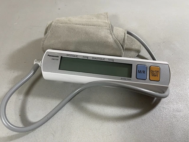 ¡Monitor De Presión Arterial De Brazo Automático Portátil Panasonic Ew3109 Probado!!¡!