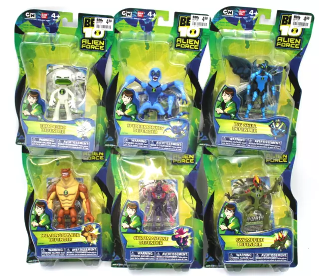 HUGE LOT Ben 10 Alien Force 18 mini figures 4 figures ++