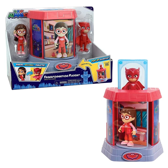 PJ Masks Transforming Figures, Owlette, by Just Play