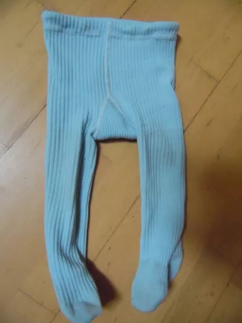 Vintage Baby Strumpfhose warm blau 80er Jahre