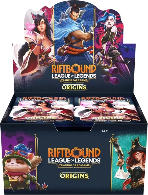 RIFTBOUND LEAGUE OF Legends TCG Origins Booster Box [24 Packs] FACTORY ...