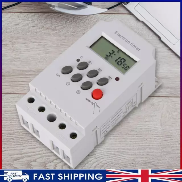 # AC 220V 25A Programmable Electronic Timer Switch Control KG316T-II